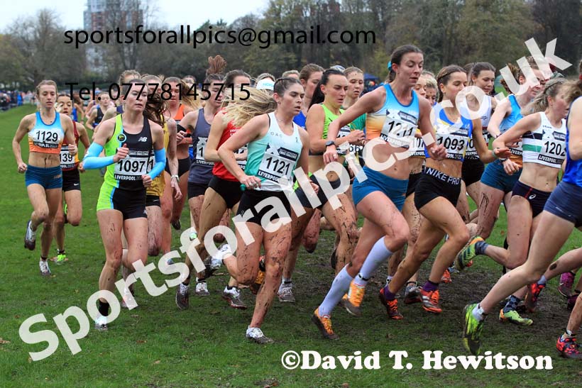 Senior Women and Under-23 Women, 2022 British Athletics Cross Challenge, Sefton Park, Liverpool.  Photo: David T. Hewitson/Sports for All Pics
